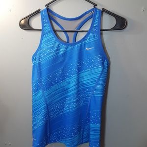 Nike Tank Dri Fit Women's Size Small Blue